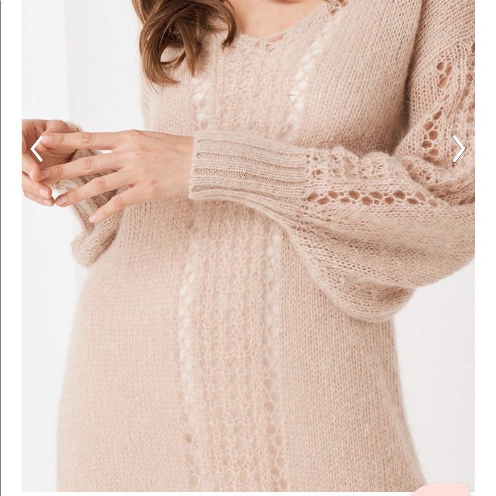 NWT SPELL knit midi dress